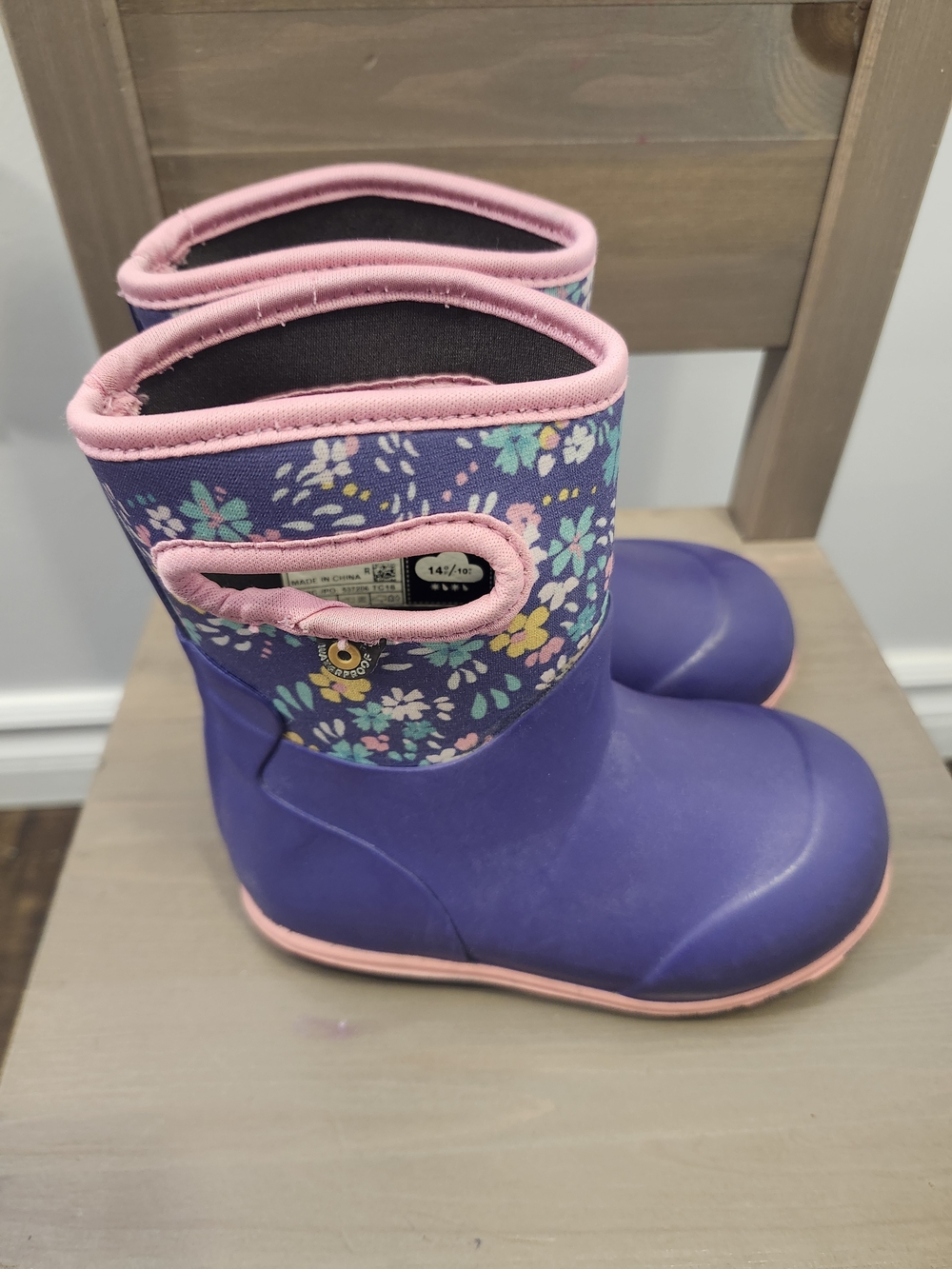 Bogs Little Kids Purple 3-Season Boots